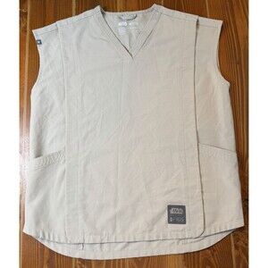 Figs Star Wars Zamora Baby Yoda Scrub Top Size Medium Beige Limited Edition